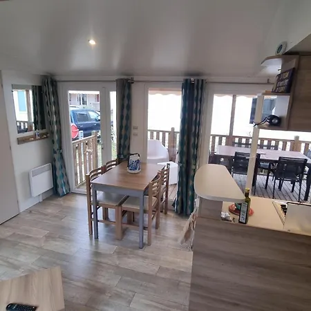 Campingplatz Les Viviers Super Mobilhome Claouey