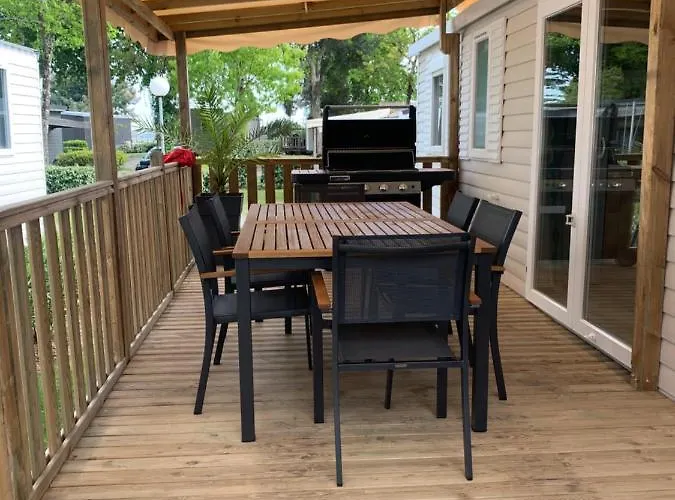 Les Viviers Super Mobilhome Kemping Claouey